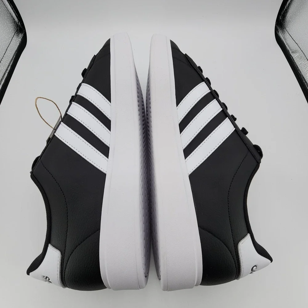Adidas‎ Grand Court 2.0 Shoes Mens 13 Core Black Cloud White Sneaker NEW in Box